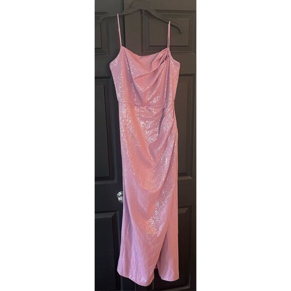 Halston ALANIA GOWN IN STRETCH SEQUIN - Picture 3 of 7